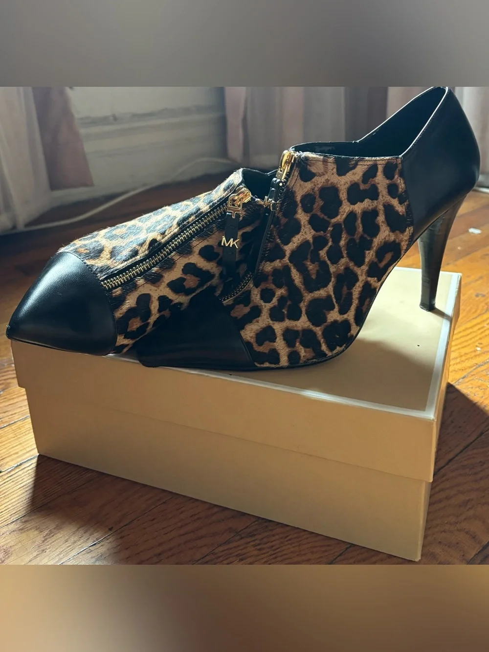 Michael Kors Leopard Bootie